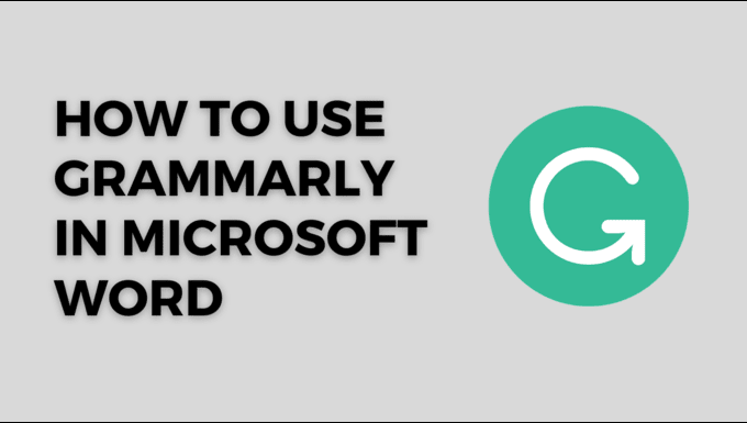 does grammarly work with microsoft word