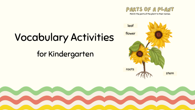 Vocabulary Activities for Kindergarten