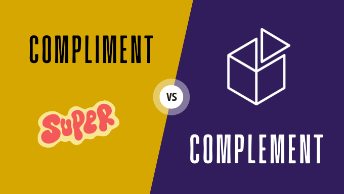 Compliment vs Complement